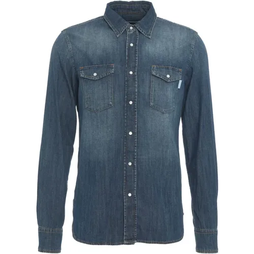 Shirts > Denim Shirts - - Mauro Grifoni - Modalova