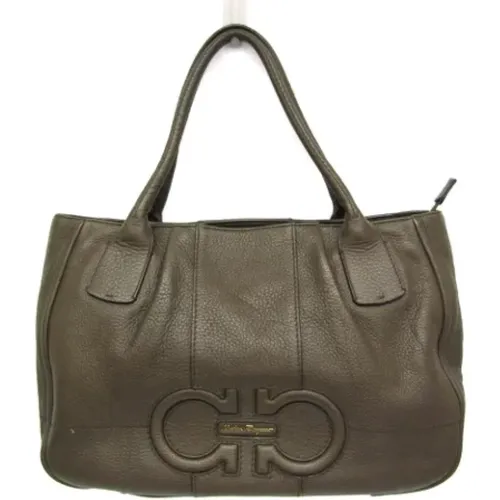 Pre-owned > Pre-owned Bags > Pre-owned Tote Bags - - Salvatore Ferragamo Pre-owned - Modalova