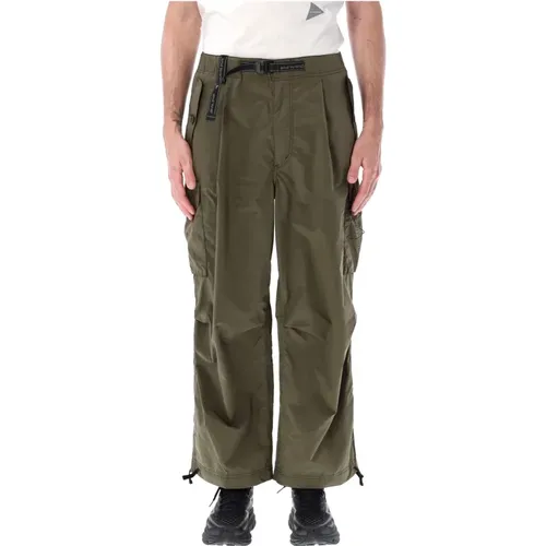 Trousers > Wide Trousers - - And Wander - Modalova