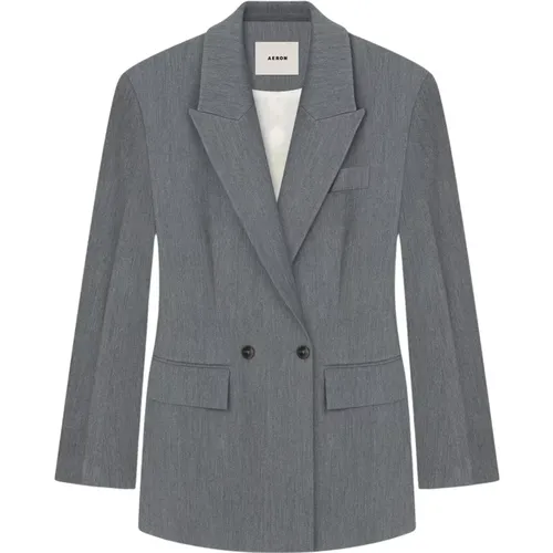 Aeron - Jackets > Blazers - Gray - Aeron - Modalova