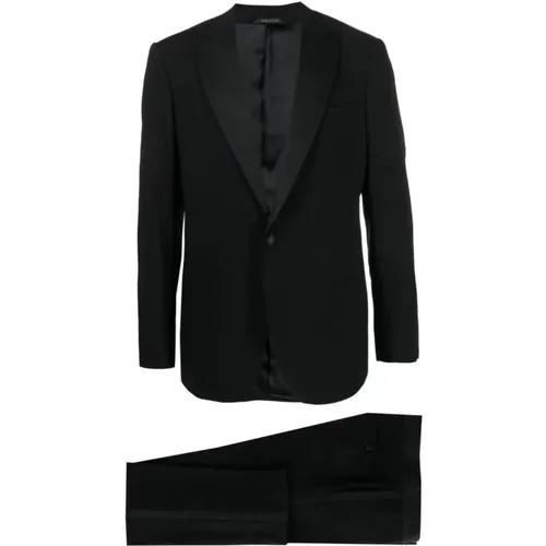 Suits > Suit Sets > Single Breasted Suits - - Giorgio Armani - Modalova