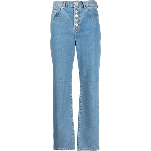 Jeans > Straight Jeans - - Moschino - Modalova