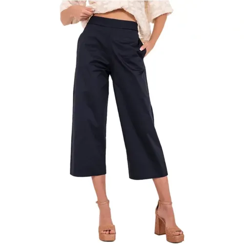 Trousers > Cropped Trousers - - Alpha Studio - Modalova