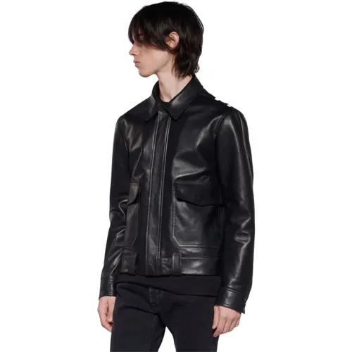 Jackets > Leather Jackets - - John Richmond - Modalova