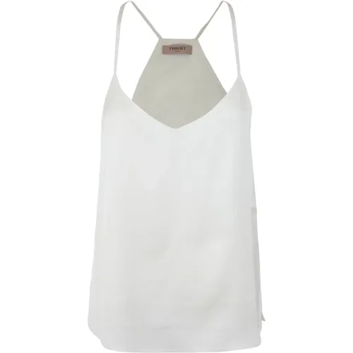 Tops > Sleeveless Tops - - Twinset - Modalova