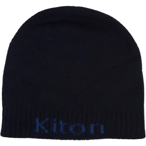 Accessories > Hats > Beanies - - Kiton - Modalova