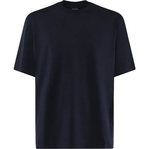 Tops > T-Shirts - - Ermenegildo Zegna - Modalova