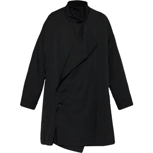 Coats > Single-Breasted Coats - - Yohji Yamamoto - Modalova