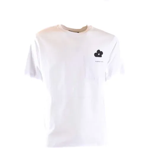 Lardini - Tops > T-Shirts - White - Lardini - Modalova