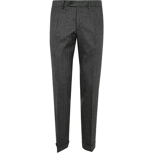 Trousers > Suit Trousers - - Barba Napoli - Modalova