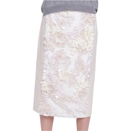 Skirts > Midi Skirts - - Plan C - Modalova