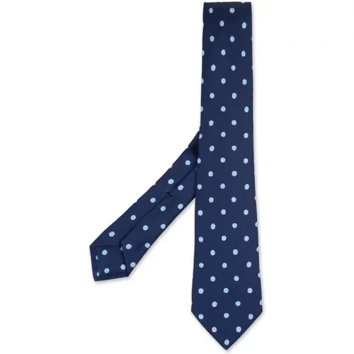 Kiton - Accessories > Ties - Blue - Kiton - Modalova