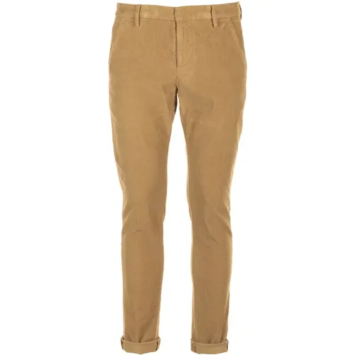 Trousers > Straight Trousers - - Dondup - Modalova