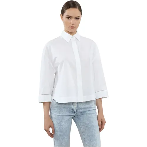 Blouses & Shirts > Shirts - - PESERICO - Modalova