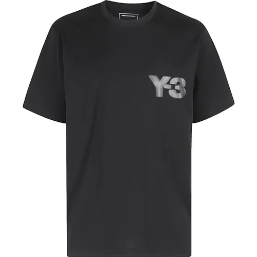 Y-3 - Tops > T-Shirts - Black - Y-3 - Modalova