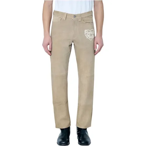 Trousers > Slim-fit Trousers - - Human Made - Modalova