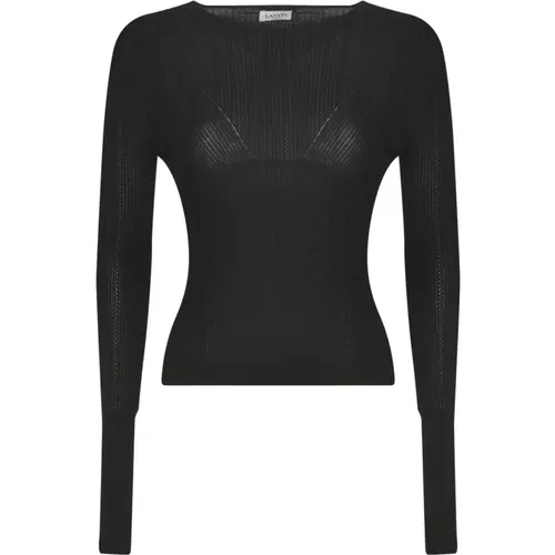 Tops > Long Sleeve Tops - - Lanvin - Modalova