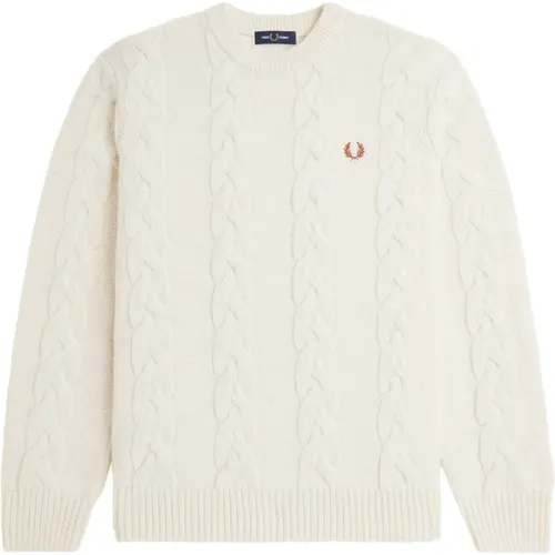 Knitwear > Round-neck Knitwear - - Fred Perry - Modalova