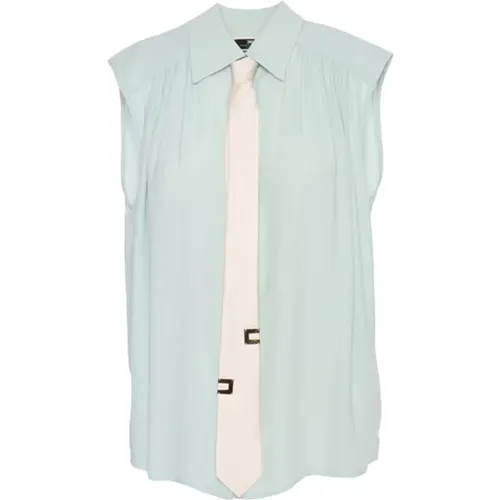 Blouses & Shirts > Shirts - - Elisabetta Franchi - Modalova