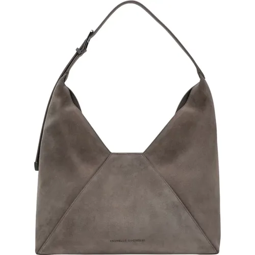 Bags > Shoulder Bags - - BRUNELLO CUCINELLI - Modalova