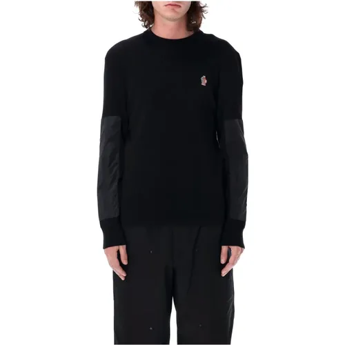 Knitwear > Round-neck Knitwear - - Moncler - Modalova