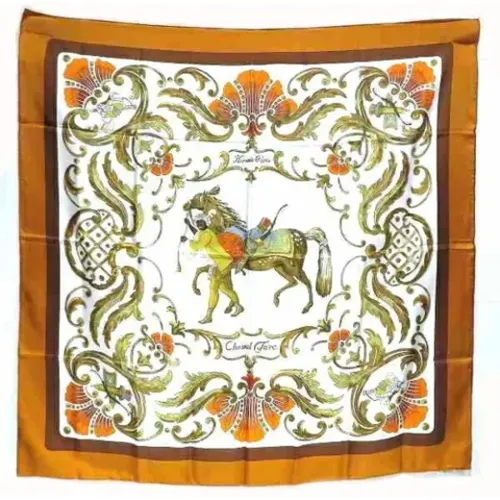 Pre-owned > Pre-owned Accessories > Pre-owned Scarves - - Hermès Vintage - Modalova