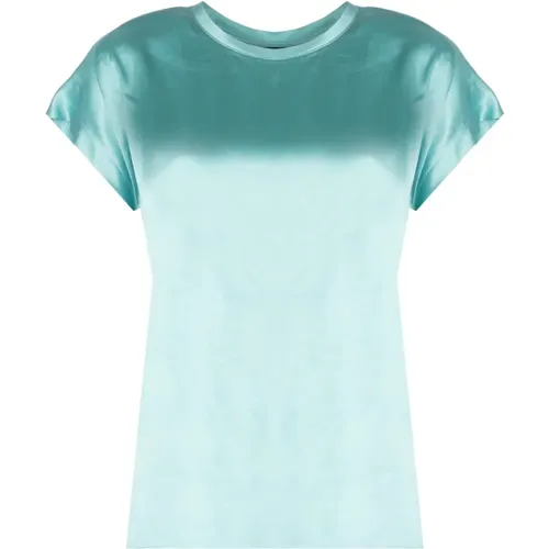 Pinko - Tops > T-Shirts - Blue - pinko - Modalova