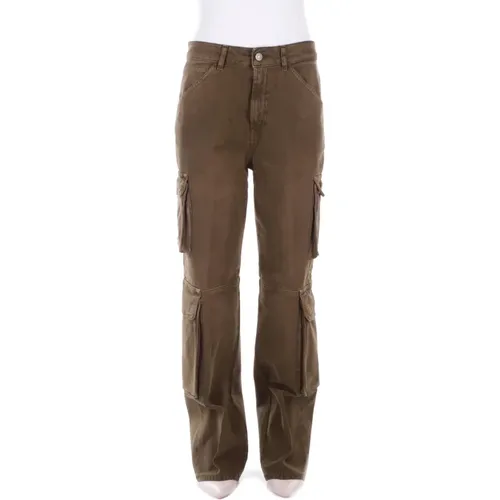 Trousers > Straight Trousers - - Dondup - Modalova