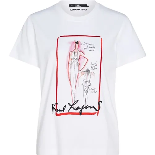 Tops > T-Shirts - - Karl Lagerfeld - Modalova