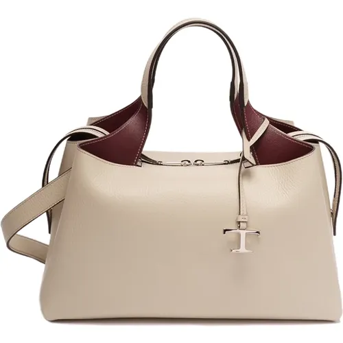 Tod's - Bags > Handbags - Beige - TOD'S - Modalova