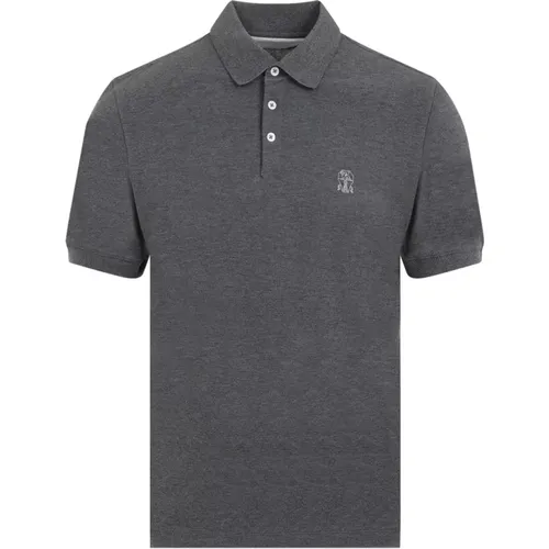 Tops > Polo Shirts - - BRUNELLO CUCINELLI - Modalova