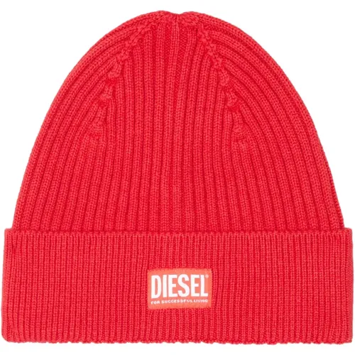 Accessories > Hats > Beanies - - Diesel - Modalova