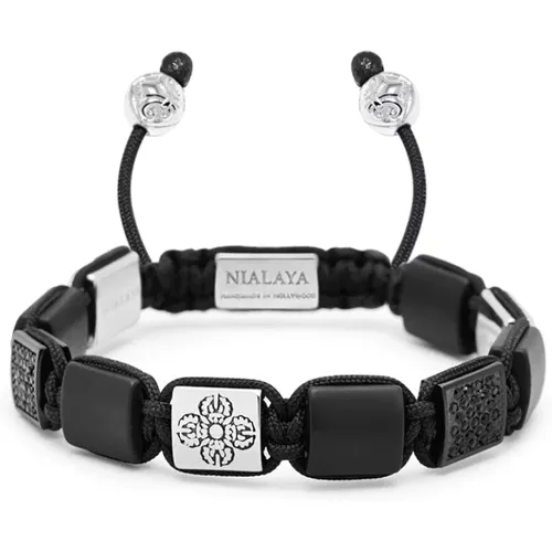 Nialaya - Bracelet - Noir - Nialaya - Modalova