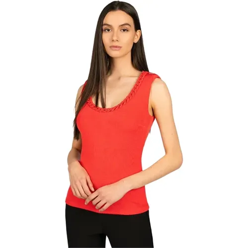 Tops > Sleeveless Tops - - Guess - Modalova