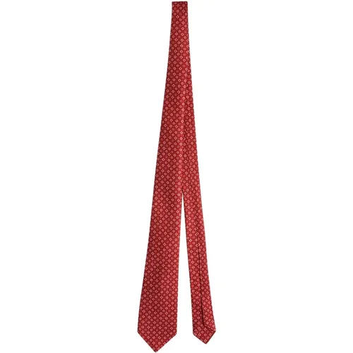 Kiton - Accessories > Ties - Red - Kiton - Modalova