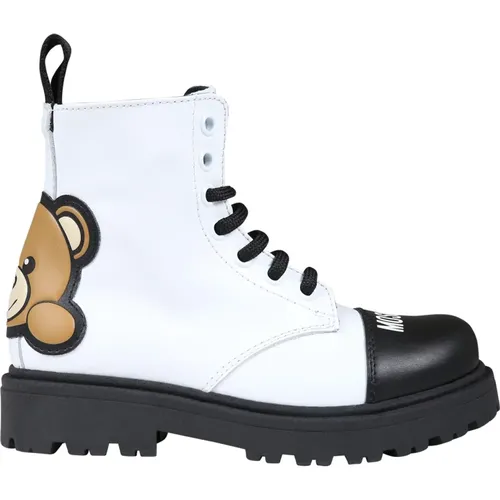 Kids > Shoes > Boots - - Moschino - Modalova