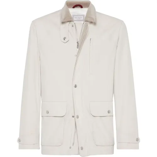 Jackets > Light Jackets - - BRUNELLO CUCINELLI - Modalova