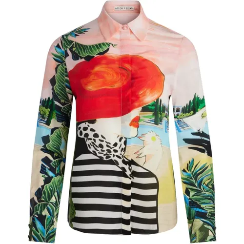 Blouses & Shirts > Shirts - - alice + olivia - Modalova