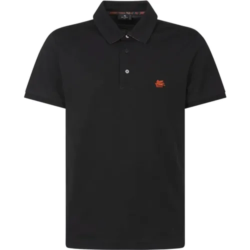 Etro - Tops > Polo Shirts - Black - ETRO - Modalova