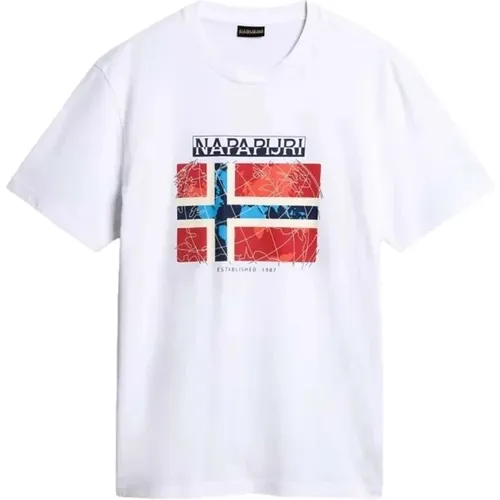 Tops > T-Shirts - - Napapijri - Modalova