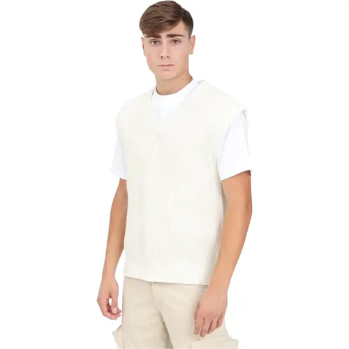 Knitwear > Sleeveless Knitwear - - Selected Homme - Modalova