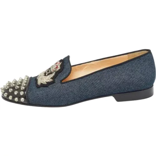 Pre-owned > Pre-owned Shoes > Pre-owned Flats - - Christian Louboutin Pre-owned - Modalova