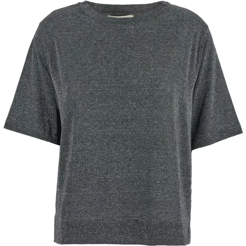 Momoni - Tops > T-Shirts - Gray - Momoni - Modalova