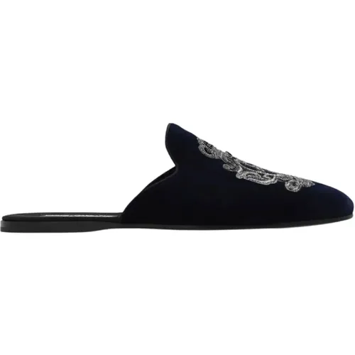 Shoes > Slippers - - Dolce & Gabbana - Modalova