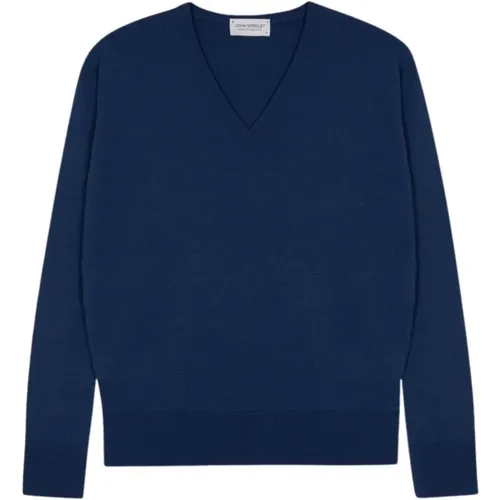 Knitwear > V-neck Knitwear - - John Smedley - Modalova