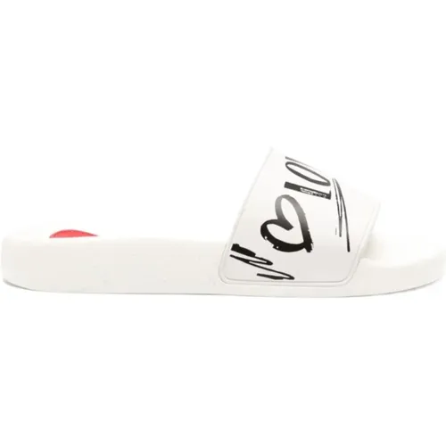 Shoes > Flip Flops & Sliders > Sliders - - Love Moschino - Modalova