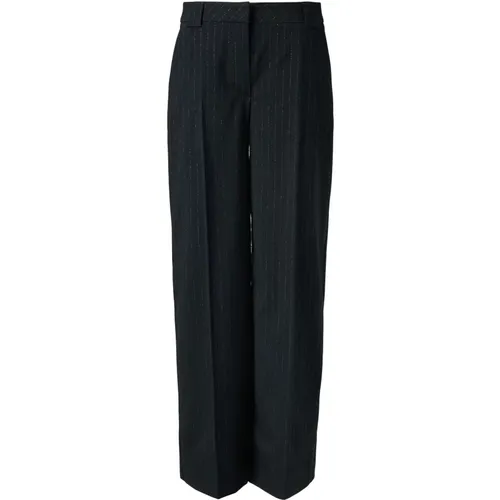 Trousers > Wide Trousers - - comma - Modalova