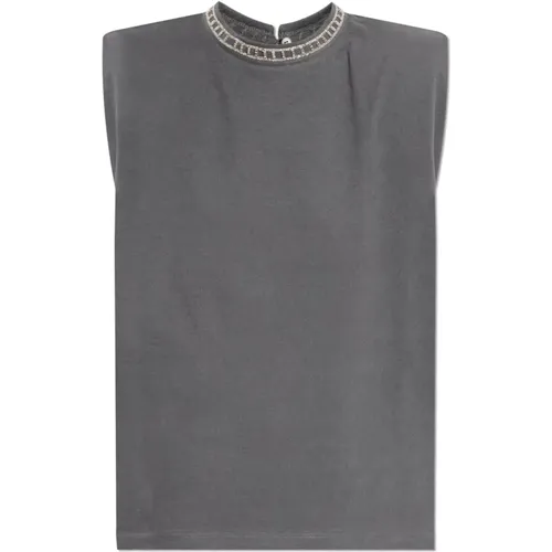 Tops > Sleeveless Tops - - Golden Goose - Modalova