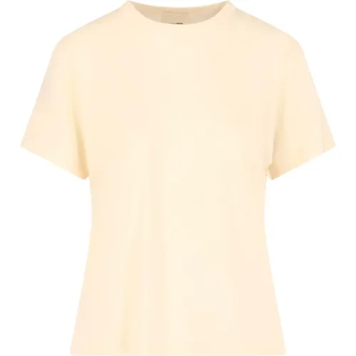 Khaite - Tops > T-Shirts - Yellow - Khaite - Modalova