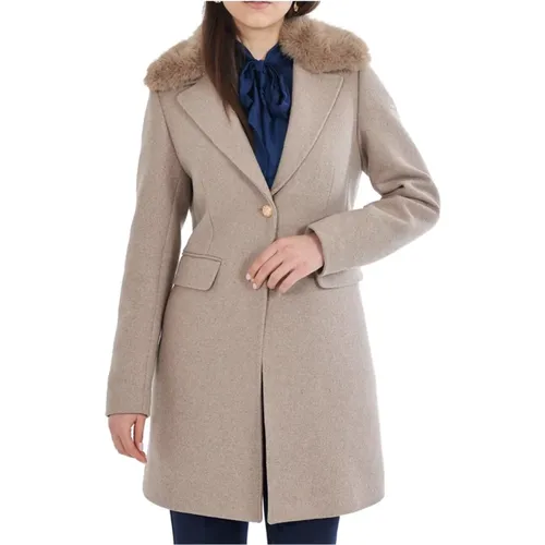 Coats > Single-Breasted Coats - - YES ZEE - Modalova